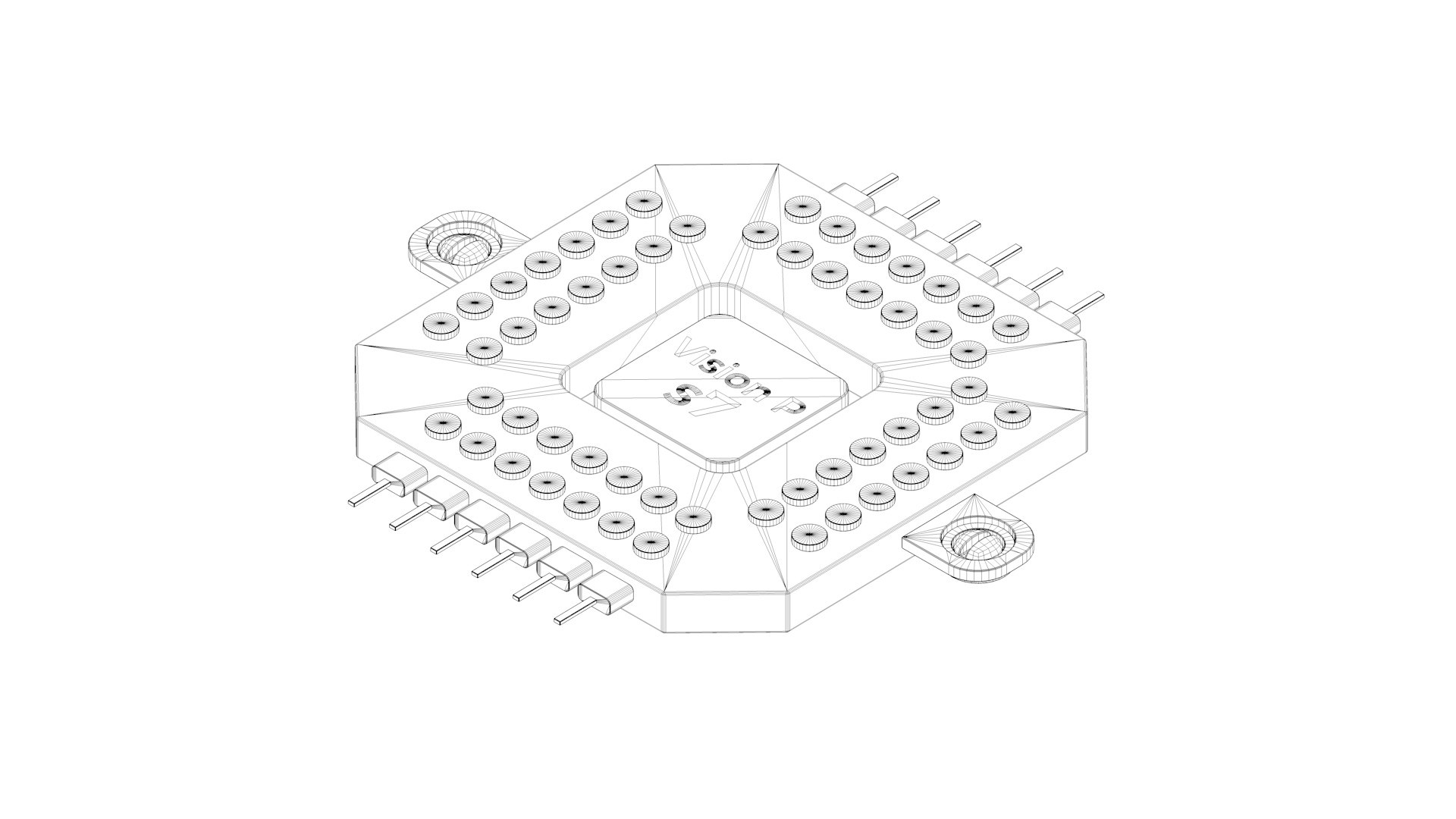 3D Model CPU Model - TurboSquid 2261243