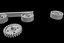 Kit de ferramentas mecânicas com engrenagens, modelo 2