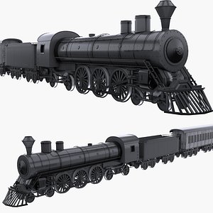 steam train 3D