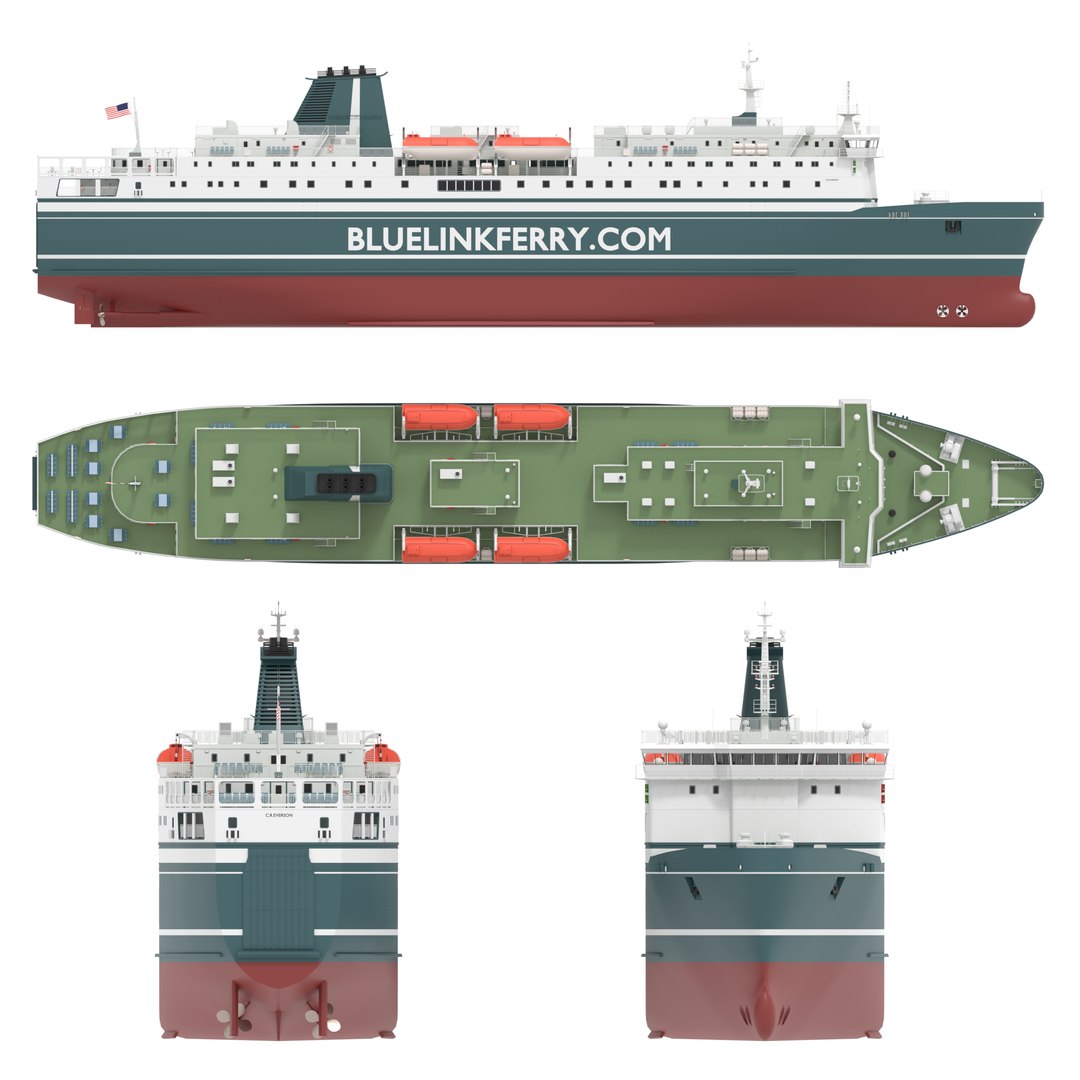 3D Passenger Ferry model - TurboSquid 1997741
