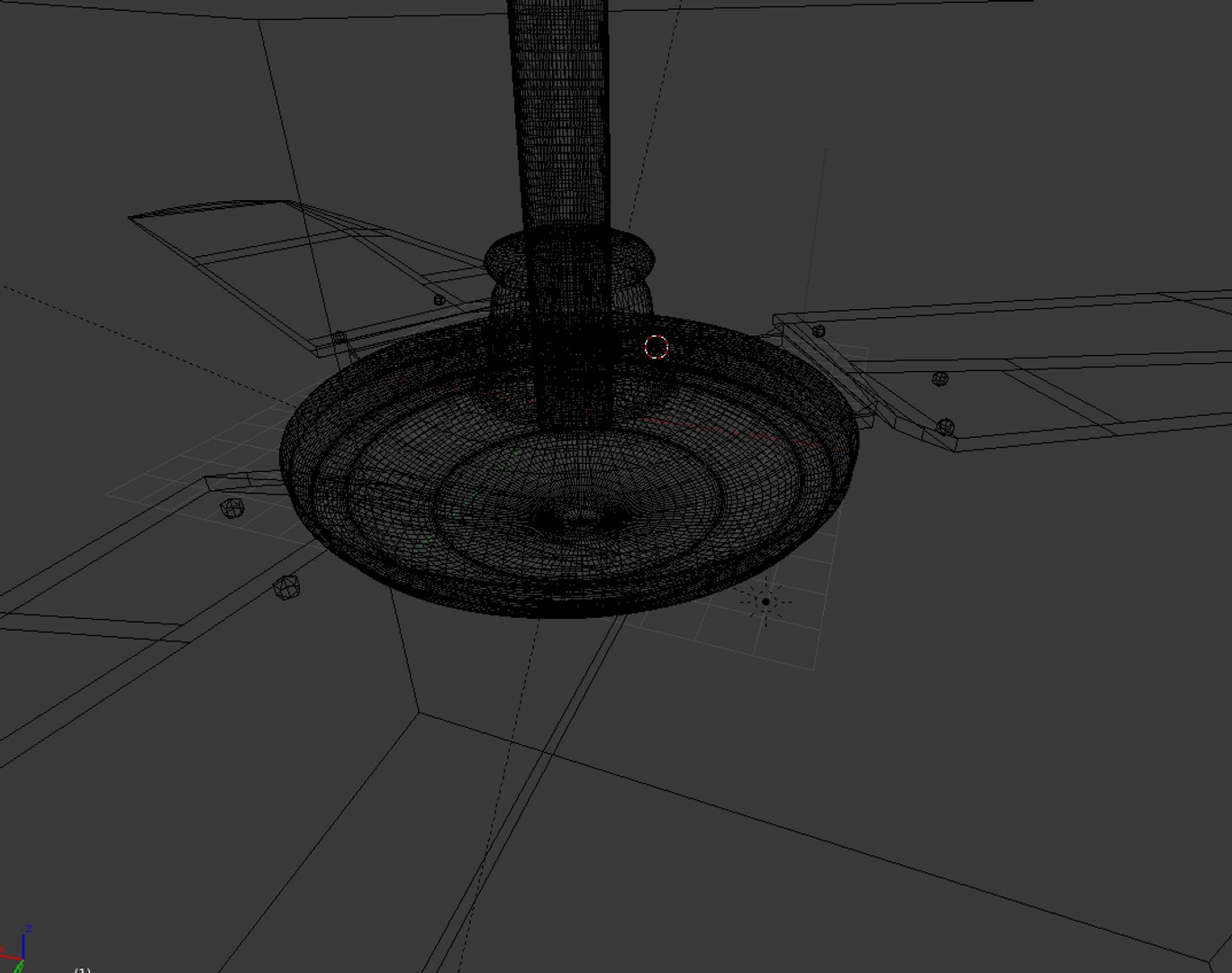 Ceiling Fan 3d Model