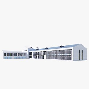 school 3D model