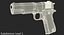 Pistol Colt M1911 Modèle 3D
