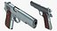 Pistol Colt M1911 Modèle 3D