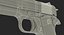 Pistol Colt M1911 Modèle 3D