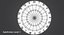 3d dartboard dart model