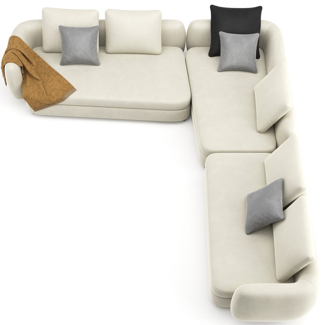 Saint Germain Sofa 02 Model - TurboSquid 1635032