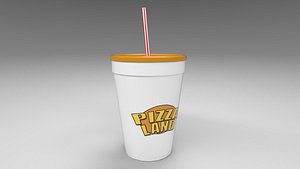 3D model refreshing soda cup