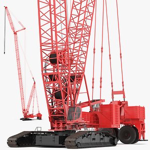 Crawler Crane Manitowoc 18000 MAX-ER 3D model
