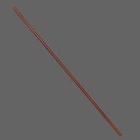 PBR Wushu Stick Wood2