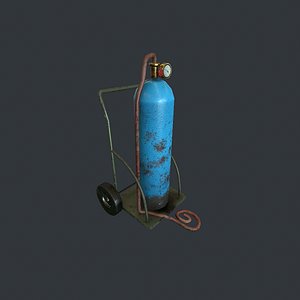 gas pbr tank 3D model
