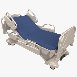 3D model hospital bed