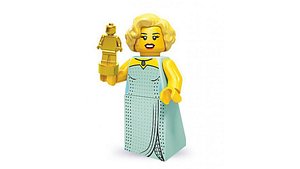 Lego Hollywood Starlet - Rigged Minifigure - 71000-3