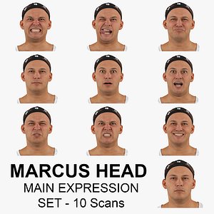 marcus expression set raw 3D