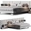 Diotti California Textile Upholstered Bed