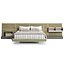 Diotti California Textile Upholstered Bed