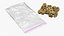Cannabis in Zip Lock Bag Fur