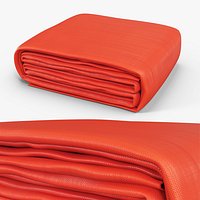 Polyethylene Tarpaulin Sheet Folded