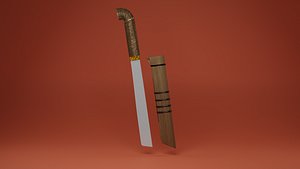 Golok The Indonesian Machete model