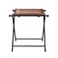 Nardone Genuine Leather Seat Accent Stool - 3dsMax 2014 - V-ray