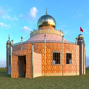 persian tent 3D model