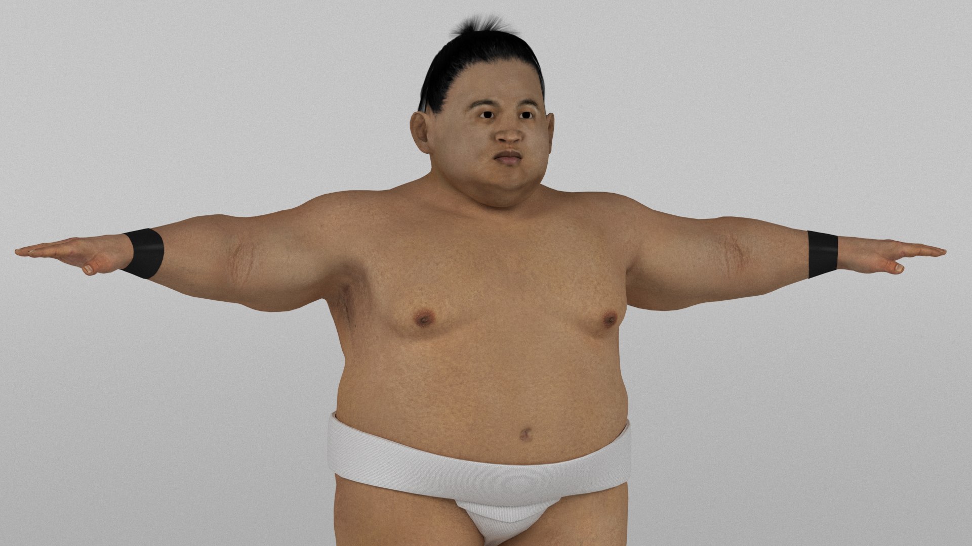 Sumo Wrestler 3D Model - TurboSquid 1742311