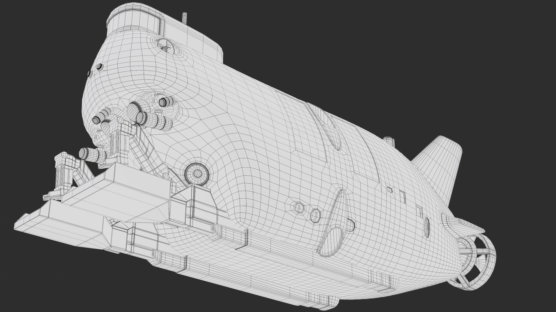 3D model submarine shinkai animations - TurboSquid 1699527