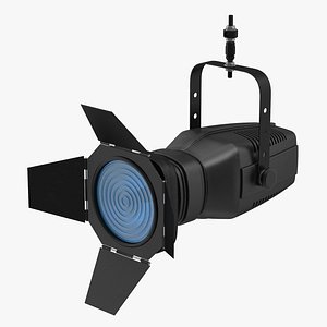3D theatre stage light 01