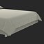 Queen Bed 2 Modello 3D