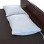Queen Bed 2 Modello 3D