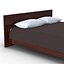 Queen Bed 2 Modello 3D