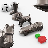 Board Game Token and Dice Set