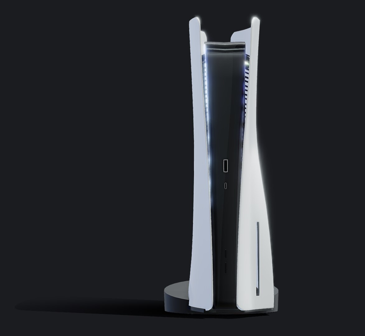 playstation 5 3d models