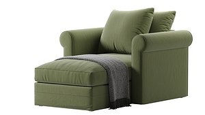 3D Chaise Lounges Harlanda model