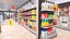 Realistic Supermarket 01 3D model