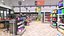 Realistic Supermarket 01 3D model