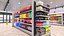 Realistic Supermarket 01 3D model