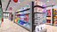 Realistic Supermarket 01 3D model