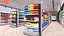 Realistic Supermarket 01 3D model