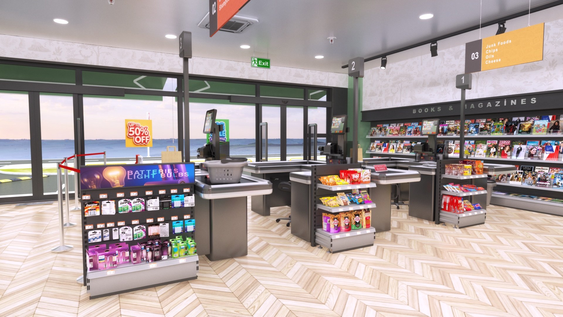 Realistic Supermarket 01 3D model https://p.turbosquid.com/ts-thumb/Ol/B3fEPN/lU/supermarket016/jpg/1747498749/1920x1080/fit_q87/6ba7a9572cc96e9751d3fe4e59984c23f2b4e703/supermarket016.jpg