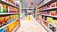 Realistic Supermarket 01 3D model