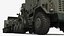 Heavy-Duty Military Truck with Demining Robot Cargo Military Green