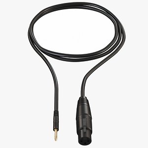 Microphone Cable 2 3D model