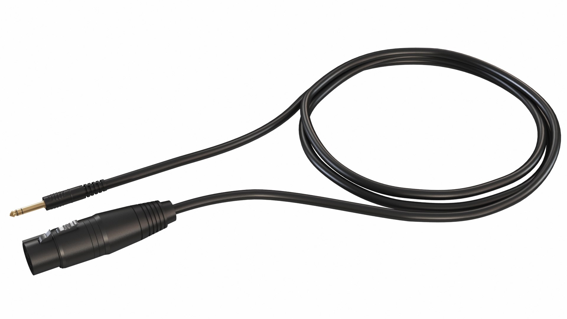 Microphone Cable 2 3D Model - TurboSquid 1867396