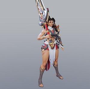 Woman Warrior model