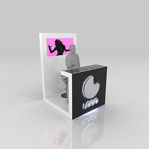 Mobile Phones Display Kiosk