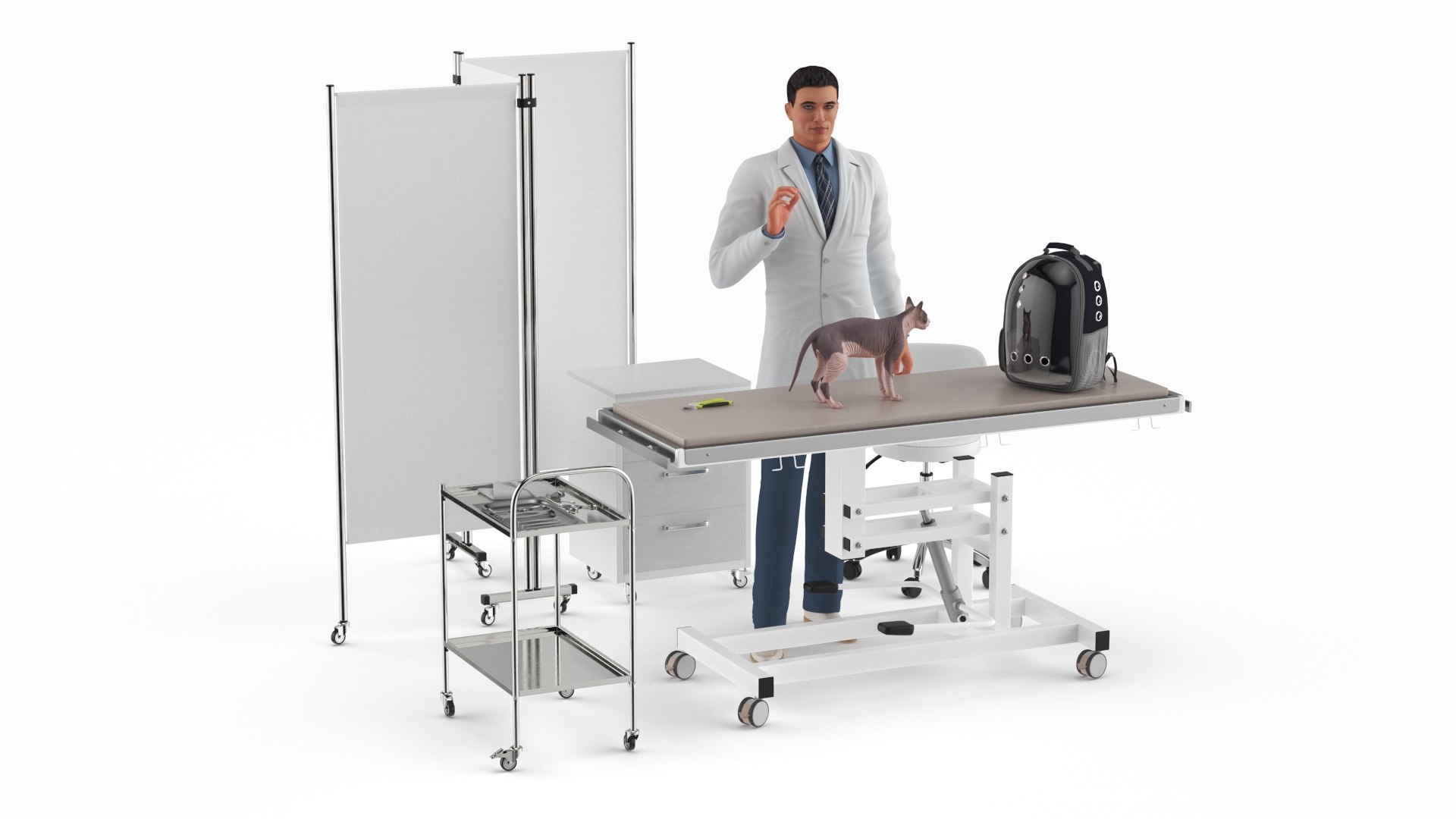 Pet Clinic Healthcare 3D https://p.turbosquid.com/ts-thumb/Ol/TC4pbS/x2/pet_clinic_healthcare_002/jpg/1735984460/1920x1080/fit_q87/f3d75f360a0cdcfb5f0791ecc86528d73900241a/pet_clinic_healthcare_002.jpg