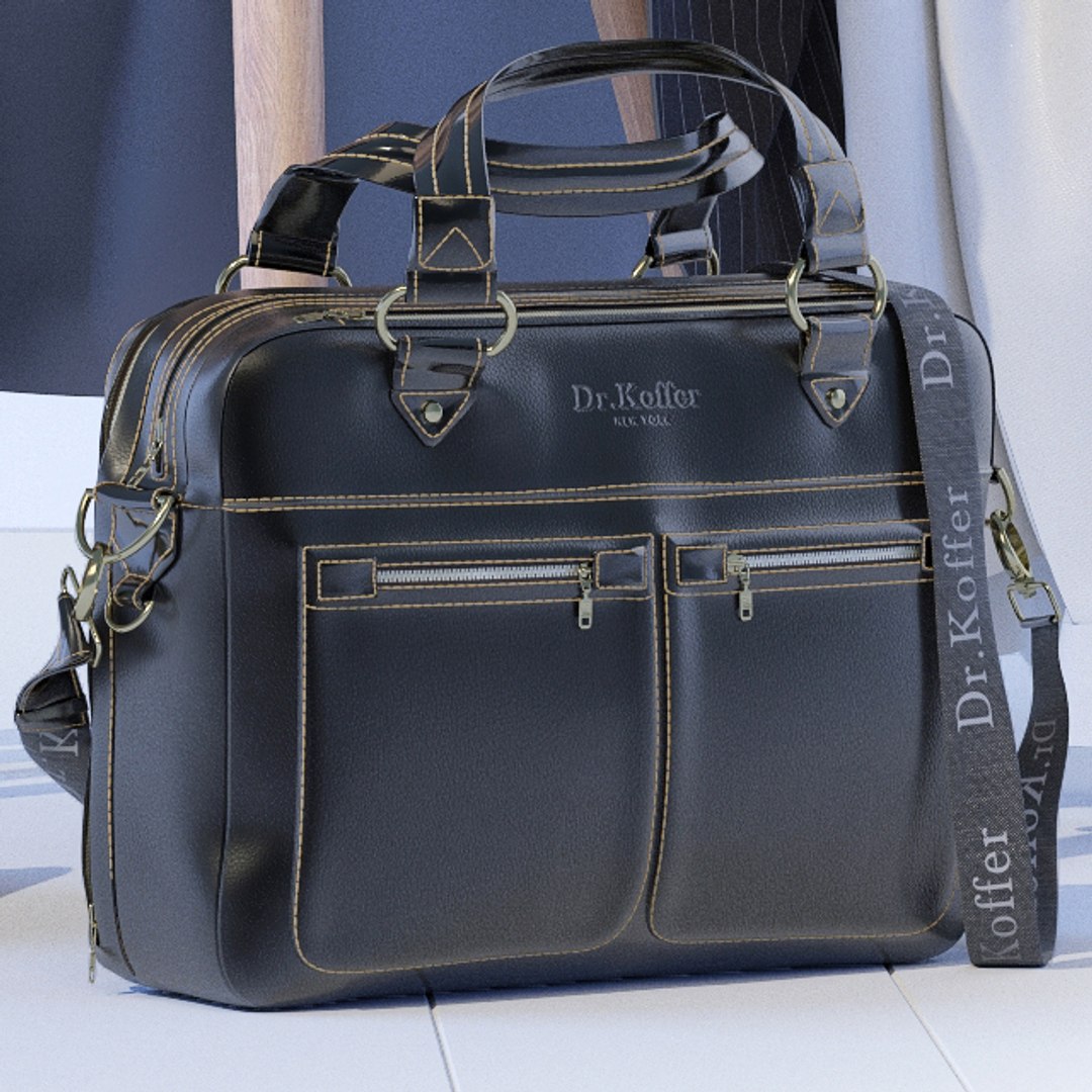 3D Bag Dr Koffer - TurboSquid 1169708