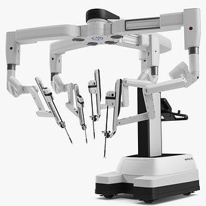 3D surgical robotic da vinci