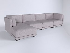 ROMEO MODULAR SECTIONAL LEFT GREY ST